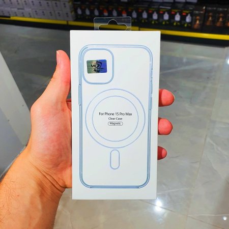 CLEAR MAGNETIC CASE FOR IPHONE